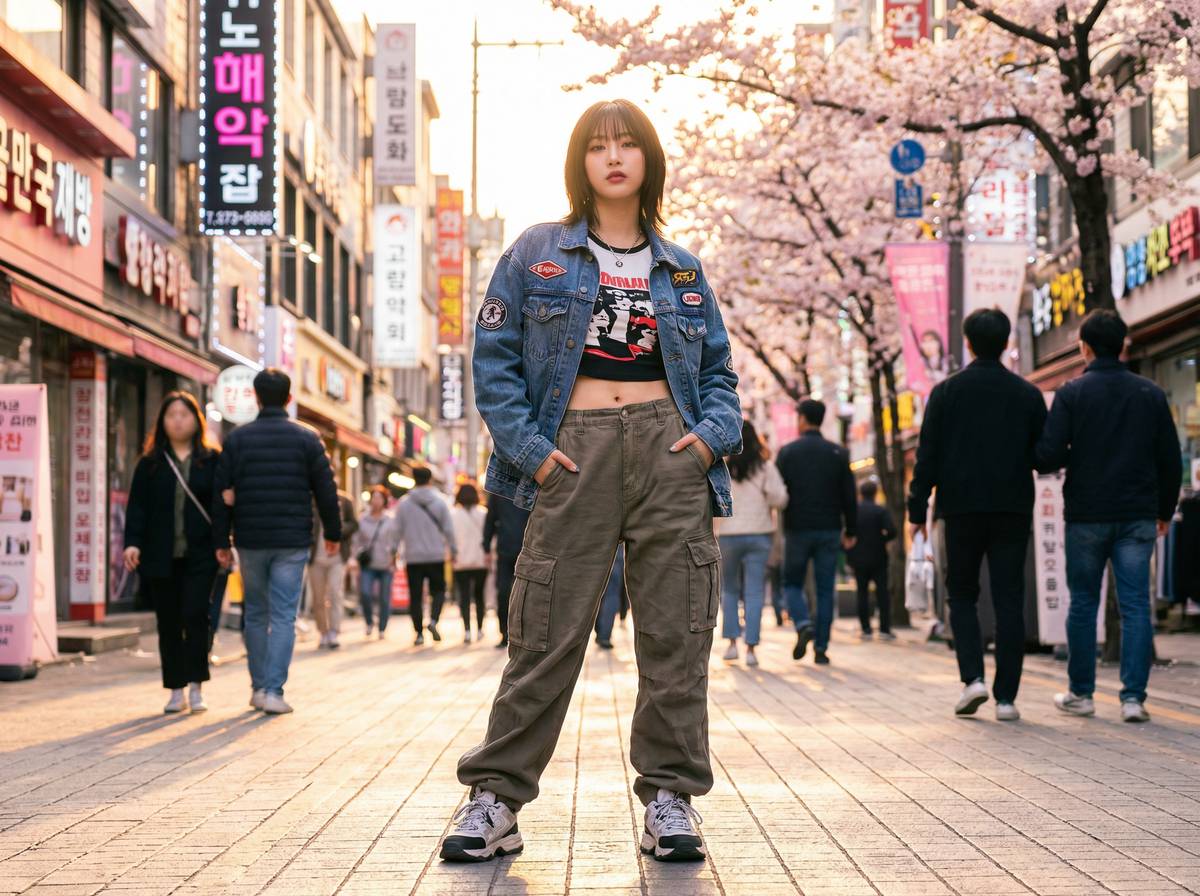 幼女漫画街拍时尚视频